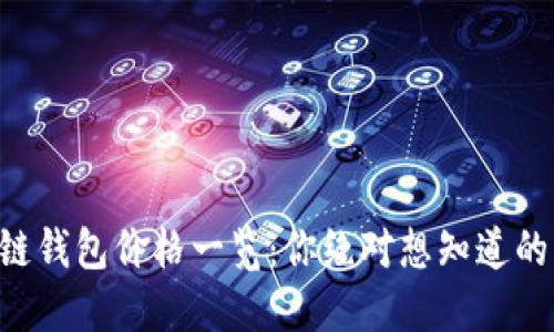 以太坊公链钱包价格一览：你绝对想知道的背后秘密！