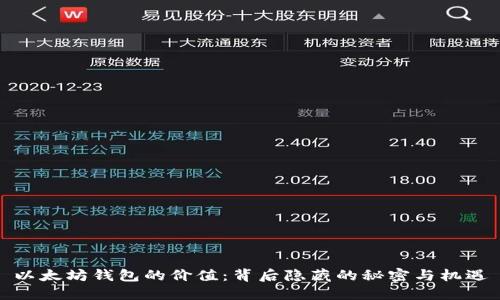 以太坊钱包的价值：背后隐藏的秘密与机遇