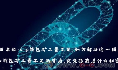 栏目名称：t p钱包矿工费不足，如何解决这一困惑？

t p钱包矿工费不足的背后，究竟隐藏着什么秘密？